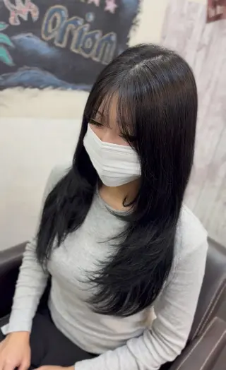 ロング カラー エクステ/ブリーチ / Hayatoのヘアスタイル