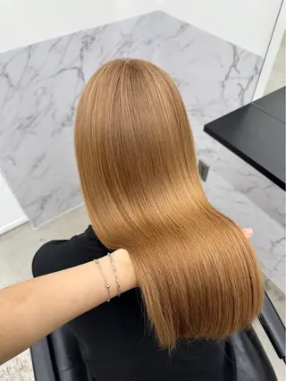 カラー 田中 莉香のヘアスタイル