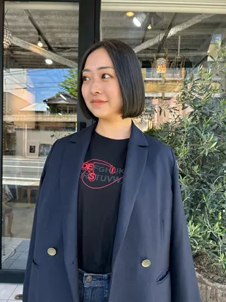 ショート hair&make rite所属・木村 陽菜のヘアスタイル