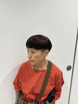 ショート ダブルカラー /透明感カラーRioのヘアスタイル