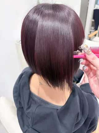 ショート カラー 髪質改善/ブリーチ/ ダブルカラー🍀るなのヘアスタイル