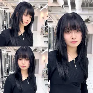 セミロング レイヤーカット/ 堀匠吾のヘアスタイル