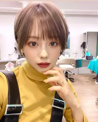 ショート ショート白髪染め無料 ／河瀬謙介のヘアスタイル