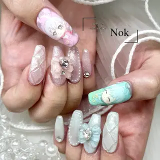 ネイル 池袋痛ネイル Nok. 渡辺のネイルデザイン