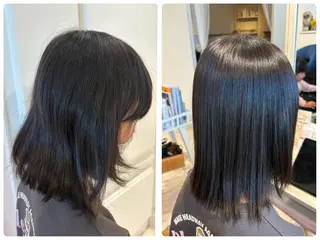 ミディアム 魔法のシャンプーで 艶髪に✳︎/カラーのヘアスタイル