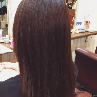 ミディアム カラー パーマ 金崎 新吾のヘアスタイル