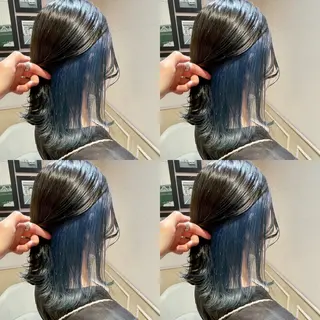 ロング カラー 店長✨️韓国ヘア✖️ 髪質改善カラー／純大のヘアスタイル