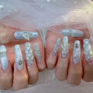 ネイル Hana Bloom Nail💜Akiのネイルデザイン
