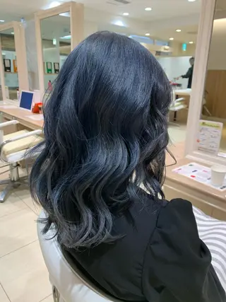 ロング lore 金杉悠作のヘアスタイル