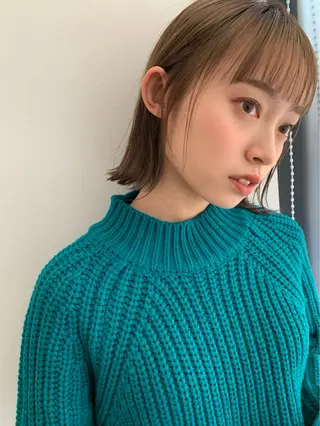 カラー vain 渋谷【ヴェイン シブヤ】所属・Rio / 中明度カラー🍒のヘアスタイル