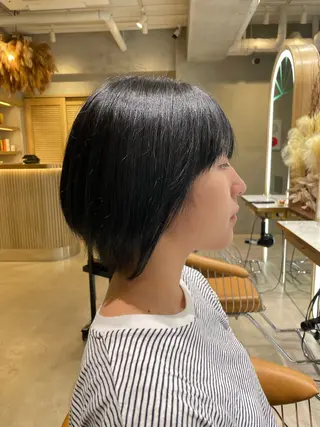 ショート 野口 菜緒のヘアスタイル