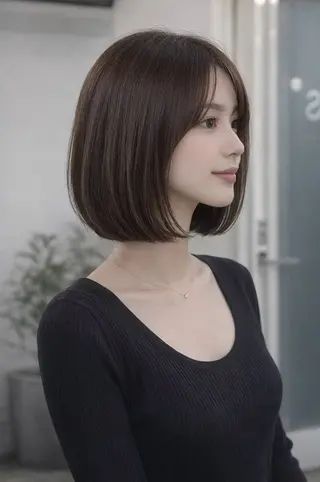 ミディアム SHIKI 堺店所属・髪質改善/艶髪🫧 廣野暖花のヘアスタイル