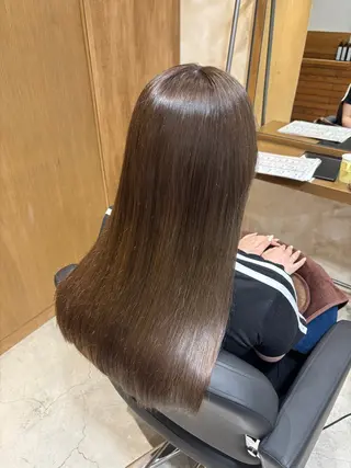 ロング ツヤカラー🫧 Saeのヘアスタイル