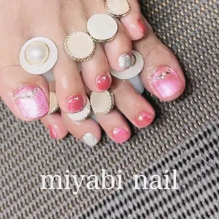 ネイル miyabi nail 桂川駅近くのネイルデザイン