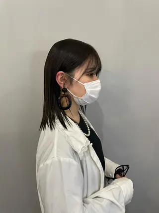 ミディアム カラー 💐ナチュラルヘア Kroda💐のヘアスタイル