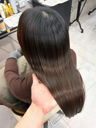 ロング カラー パーマ 🌸東中野/髪質改善 美髪特化/櫻井🌸のヘアスタイル