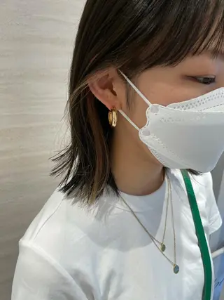 カラー Chiho / 梅田 / ボブ/ パーマのヘアスタイル