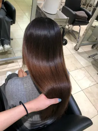 ロング Lond  vallee 渋谷店所属・髪質改善/縮毛矯正 /艶カラー/瑞月🌙のヘアスタイル