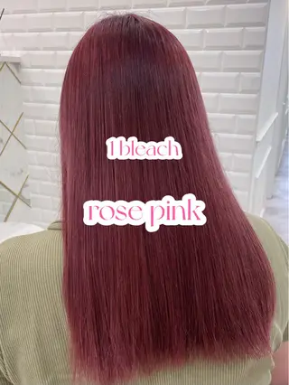 セミロング ガーリーカラー🩷 ユウ🍓💞のヘアスタイル