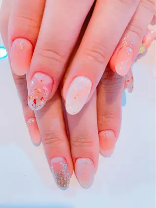 ネイル 長さだし専門店 M2　rikaのネイルデザイン