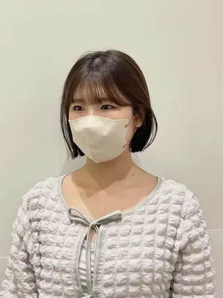 ショート ❤︎︎韓国ヘア❤︎︎ 𝑺𝒉𝒊𝒉𝒐のヘアスタイル