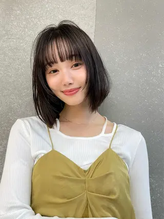 ショート 本田 奈穂美のヘアスタイル