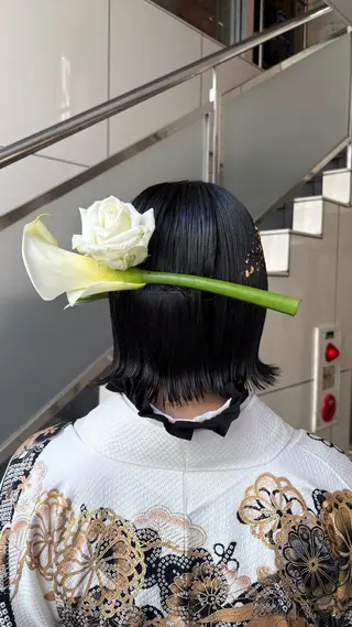 ヘアアレンジ 🎶個性派ネイル💅 /Komachi❤️のマツエク・マツパデザイン