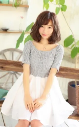 ショート ミディアム hair salon Ranun髪質改善のヘアスタイル