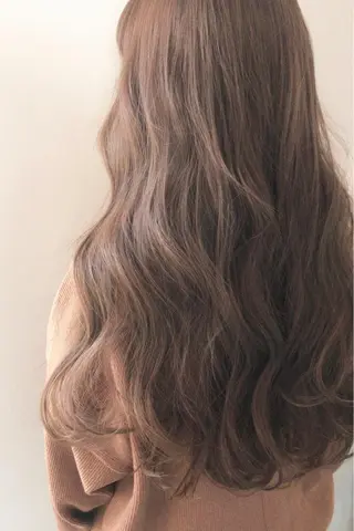 ロング カラー ヘアアレンジ Aloa透明感ヘア ♡kanami♡のヘアスタイル