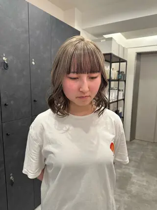 ミディアム カラー 銀座/ヘアセット シマムラ ミホのヘアスタイル