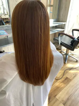 ロング カラー reverie【レヴリー】所属・夜23時まで予約🉑 reverieあきらのヘアスタイル