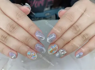 ネイル 神田 ココナッツのネイルデザイン