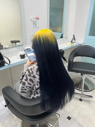 ロング カラー ブリーチカラー 🩵MIZUKIのヘアスタイル