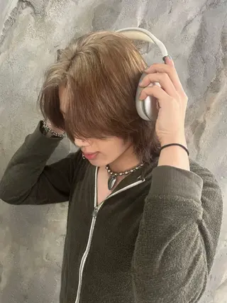 メンズ nonoka/ ブリーチ/モニカのヘアスタイル