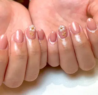 ショート 【爪の育成専門】深爪・むしり癖・丸い爪・ガサガサなど　　Rio nail所属・Rio nail まなみのネイルデザイン