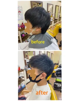 メンズ キッズ LAZO🕊 さとう ななほのヘアスタイル