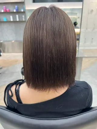 セミロング 🌀toa/波巻き✨ /メンズパーマ／栄のヘアスタイル