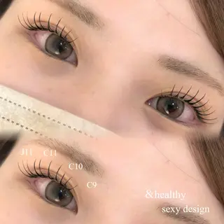 マツエク・マツパ 畠山 瑠花のマツエク・マツパデザイン