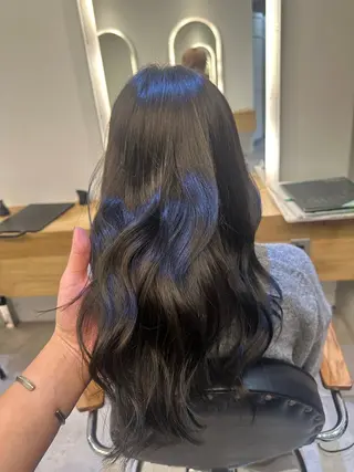 セミロング カラー 🪞個室サロン/韓国 艶髪/keito🪞のヘアスタイル