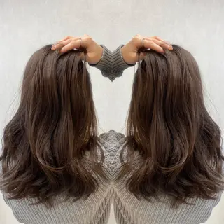 ロング カラー tocca 💜石田愛結💜のヘアスタイル