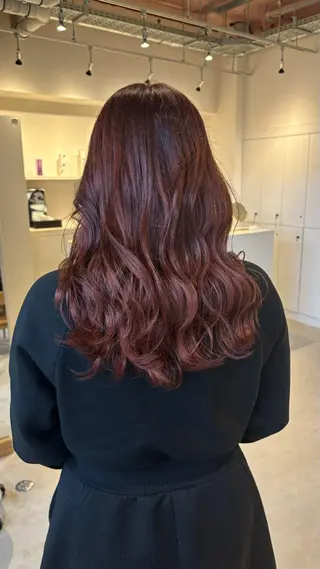 カラー 暖色/透明感カラー かずきのヘアスタイル