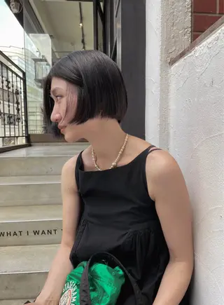 ショート BANKSIA ボブ専門/草野明郎のヘアスタイル