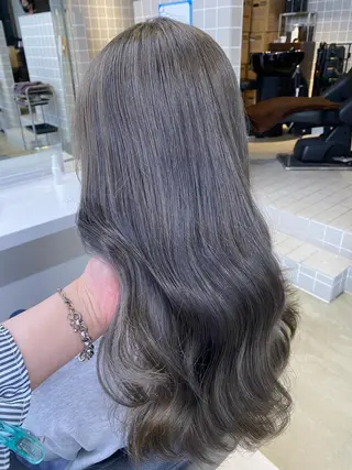 ロング カラー ダブルカラー/ 横浜/JURIのヘアスタイル