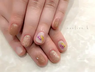 ネイル マツエク・マツパ Yuriko Omi パラジェル/渋谷のネイルデザイン