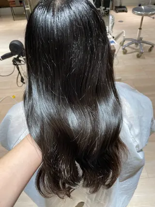 ロング 艶カラー/アレンジ/ はまぐちうみのヘアスタイル