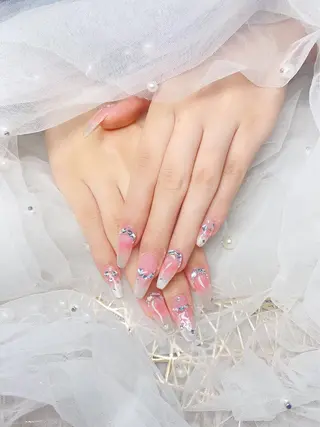 ネイル ラベンダー💖日暮里 ルル💖ネイルのネイルデザイン