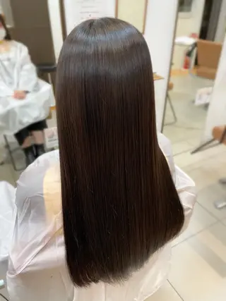 ロング カラー SOYON なんば店所属・水島 真彩のヘアスタイル