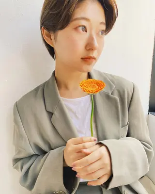 ショート ショート/ボブ /パーマ🌿柏原良亮のヘアスタイル