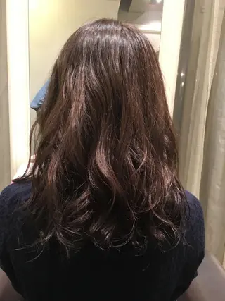 ミディアム カラー お気に入り数2.2万 🏆SHO🏆のヘアスタイル