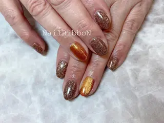 ネイル ネイルリボン 石田のネイルデザイン